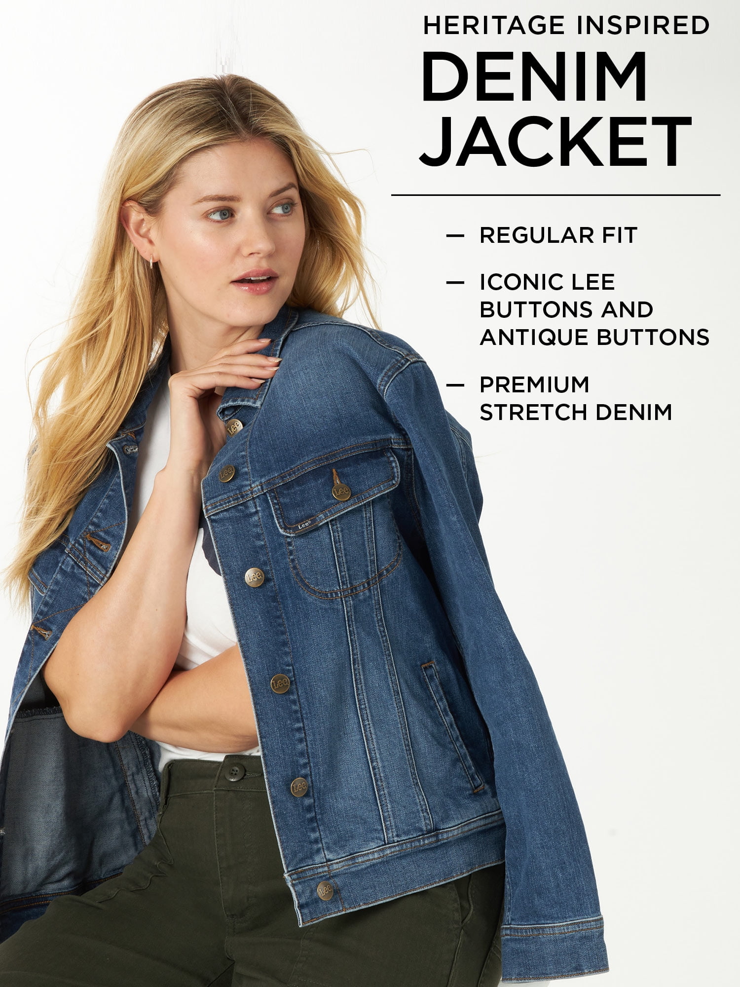Lee Women's Heritage Denim Jacket 