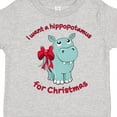 thumbnail image 4 of Inktastic I Want a Hippopotamus for Christmas Boys or Girls Toddler T-Shirt, 4 of 5