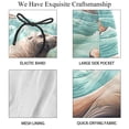 thumbnail image 4 of luoweisi Men's Beach Shorts Quick Dry Swim Trunks with Mesh Lining Sea Lion 2XL, 4 of 5