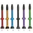 thumbnail image 3 of Greeniant Pack de 2 Tubeless Stem Exquisita pieza reemplazada a prueba de herrumbre Accesorios de ciclismo Boquilla de metal Accesorios de Type3 NO3, 3 of 6