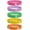 Multicolor, variant on BLOOD THINNER Medical Alert ID Privacy Enhanced Silicone Bracelets Wristbands 5 Pack Fun Colors