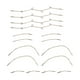 thumbnail image 5 of 80 cintas de lifting facial con 16 cuerdas, ideal para maquillaje, arrugas faciales y belleza facial femenina., 5 of 14