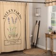 thumbnail image 1 of Valley Farms Lavender Country Farmhouse Shower Curtain 72x72, 1 of 3