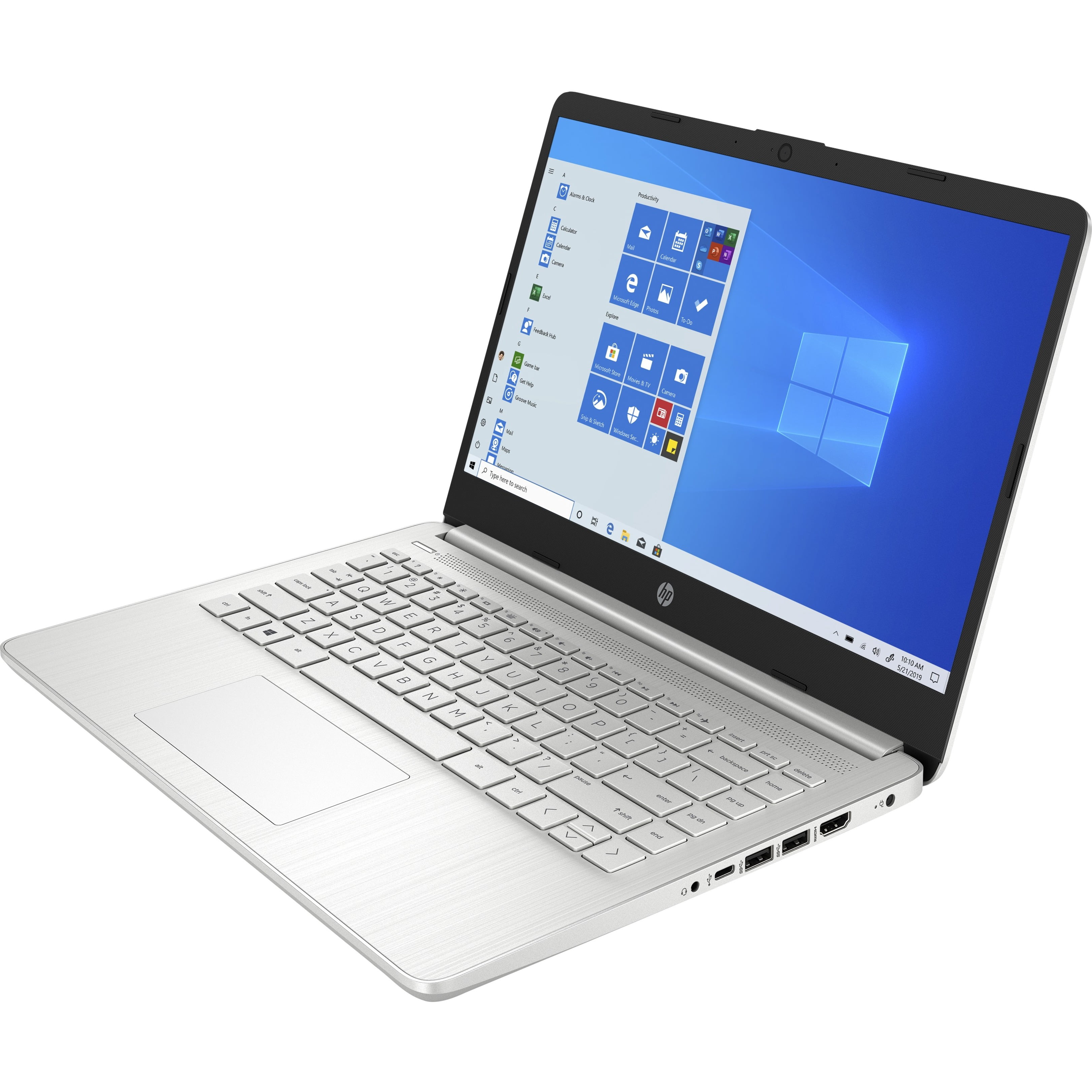 HP 14" Full HD Laptop, AMD Ryzen 7 4700U, 512GB SSD, Windows 10 Home, 14-fq0050ca