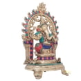 thumbnail image 3 of StatueStudio Ganesha Statue Temple Decor Lord Ganesh Murti Religious Showpiece Ganpati Idol Gift Item for Gift item for Diwali Pooja, Mandir, Home Decor and Office Table (7 X 5 X 11.5 Inch), 3 of 6