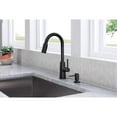 thumbnail image 6 of Moen Nori One Handle Matte Black Pulldown Kitchen Faucet, 6 of 10