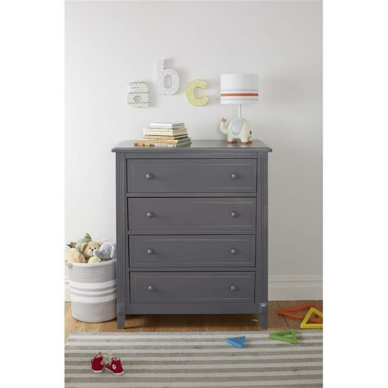 sorelle berkley grey dresser Sorelle Berkley 4-Drawer Chest
