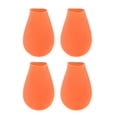 thumbnail image 2 of 2 pzas Botas antideslizantes para mascotas Yuyangstore zapatos impermeables para perros Naranja S Botas de lluvia para mascotas, 2 of 8