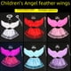 thumbnail image 4 of Los fabricantes suministran alas de plumas de ángel multicolores, alas de actuación para niños de Halloween, 61 accesorios de alas de escenario, 4 of 6
