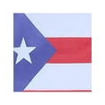 thumbnail image 2 of CTM Cotton Puerto Rico Flag Bandana, 2 of 2
