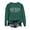 Green, variant on KHONTS Women's Letter Printed Sweatshirt Long Sleeve Crew Neck Pullovers Sweatshirts Loose Fit Fashion Casual Tops White XL
