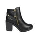 thumbnail image 2 of BOTIN VESTIR LEON MUJER NEGRO PIEL 20251 LEON  20251p, 2 of 4