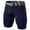 Navy, variant on Men Gym Training Compression Pants Basketball Base Fitness Trousers Workout Activewear Jogger Bottom, S, Navy