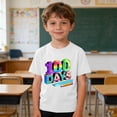 thumbnail image 2 of Camisetas de Manga Corta Lindas para Niños Niños Y Niñas con Impresión Gráfica, Tela Suave Transpirable para la Temporada Escolar Y el Juego Informal, 2 of 9