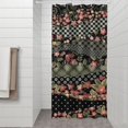 thumbnail image 2 of Pioneer Flower Floral Print Pattern Shower Curtain 36"x72" ,Bathroom Decorative Shower Curtains Set with 12 Hooks,Modern Waterproof Washable Shower Curtain, 2 of 6