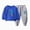 Blue, variant on 4-5 Years Toddler Boy Clothes Fall Winter Outfit Long Sleeve Sweatshirts Pants Set 6 9 12 18 24 Months 3T 4T 5T Winter Clothes Set Pajamas & Dailywear Winter Set