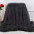 thumbnail image 3 of All-Season Fleece Plush Blanket 50x60 Inches | Ultra Soft Cozy Throw | Double-Sided Faux Fur & Sherpa | Warm Lightweight Decorative Sofa Bed Couch Cover | Non-Shedding Washable Polyester, 3 of 4