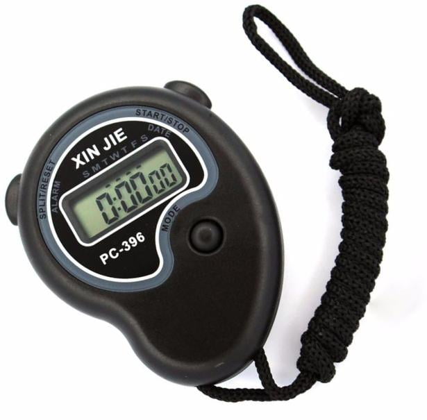 Stopwatch Stop Watch LCD Digital Professional Chronograph Timer Counter Sports