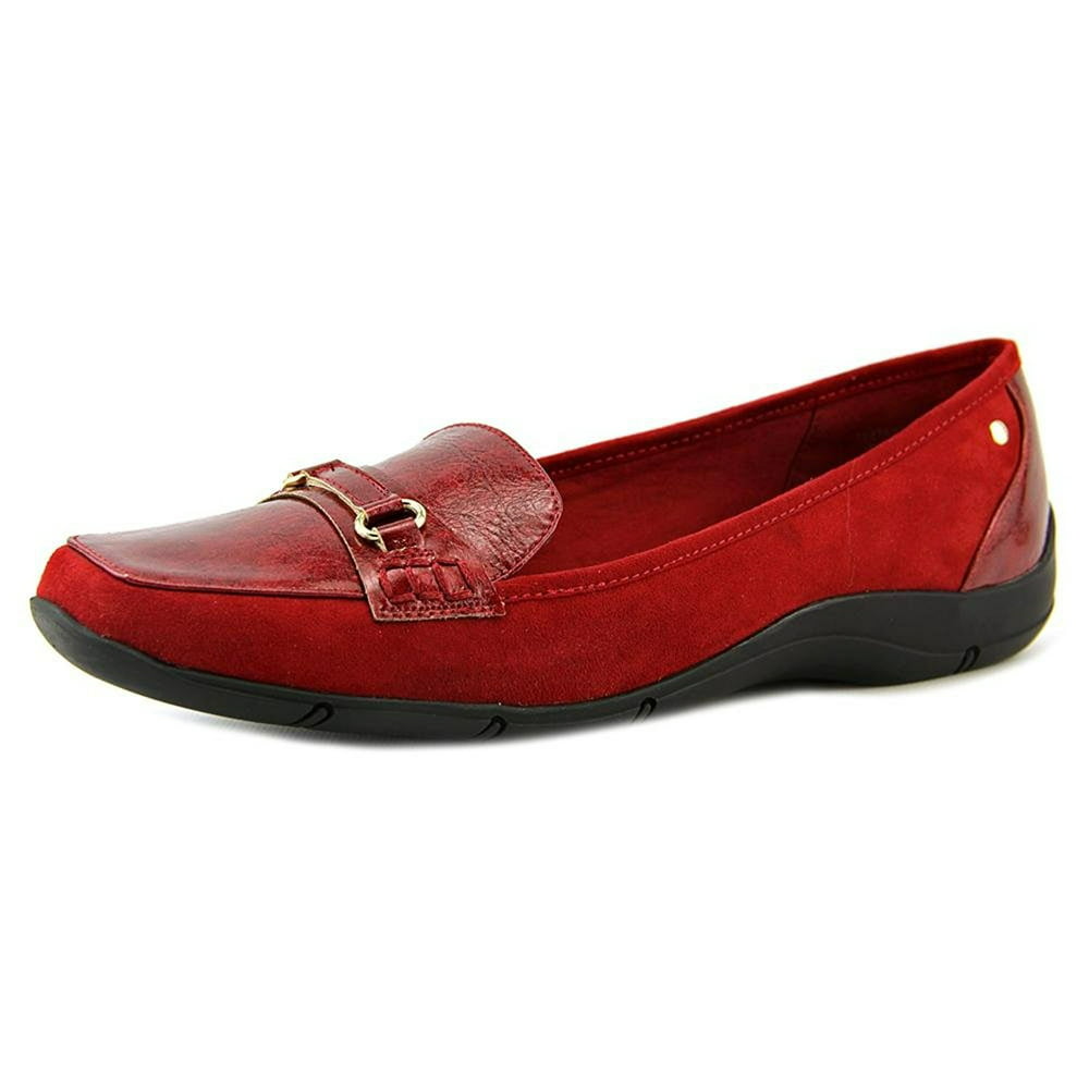 Karen Scott - Karen Scott Womens Jazmin Square Toe Loafers, Red, Size 7 ...
