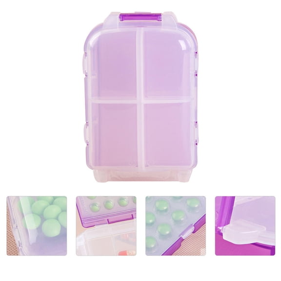 LULULION Daily Pill Organizer Cute Small Pill Case For Traveling 1Set