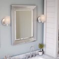 thumbnail image 4 of Kenroy Home 60320 30 in. Lyonesse Mirror, Chrome, 4 of 5