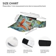 thumbnail image 4 of Bingfone Adjustable Empty Top Sun Visor For Women And Men-Retro Seamless Flying Butterflies, 4 of 8