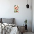 thumbnail image 3 of ZHONGYUTONG Peony Wall Art Pink Flower Canvas Vintage Blossom Floral Pictures Elegant Peony Painting for Living Room Decor Framed (24.00" x 36.00"), 3 of 5