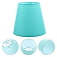 thumbnail image 2 of MasteelfCA Decorative Lamp Shade Cloth Lampshade Replacement Lamp Shade Clip On Type Lamp Shade, 2 of 8