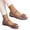 Gray, variant on KEVCHE Womens Bow Decoration Single-Strap Dress Shoes, Round Toe Comfortable Flats for Daily Fashion and Party Occasions, Stylish Wide Width Casual Footwear