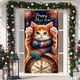 thumbnail image 4 of Uuiauoio Happy New Year Door Cover Decoration with Festive Winter Design, Reusable Polyester Door Hanging for Party and Celebration, Indoor Outdoor Welcome Sign Tapestry, 4 of 9