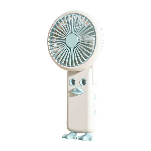 Ventilador portátil USB recargable de nieve • 4 velocidades • Batería de 1000mAh • Depósito de agua de 60ml • Portátil y refrigerador portátil