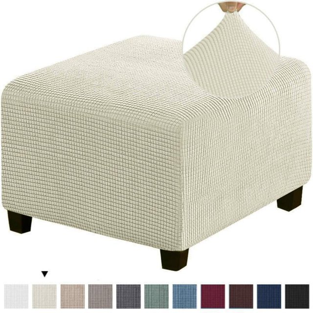 Housse de Canapé en Polyester Protecteur Réversible Extensible Housse de Canapé pour Salon Meubles Housses de Canapé pour Canapé en Forme de L Housses de Canapé en Cuir Ajustées
