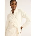 thumbnail image 5 of Joyspun Women's Plush Robe, Sizes S to 3X, 5 of 5