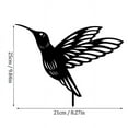 thumbnail image 5 of Metal Yard Bird Stake Sign - Decorative Animal Art for Patio & Garden - Unique Yard - Playful Stake Design for Outdoor Spaces*2 Pack, 5 of 9