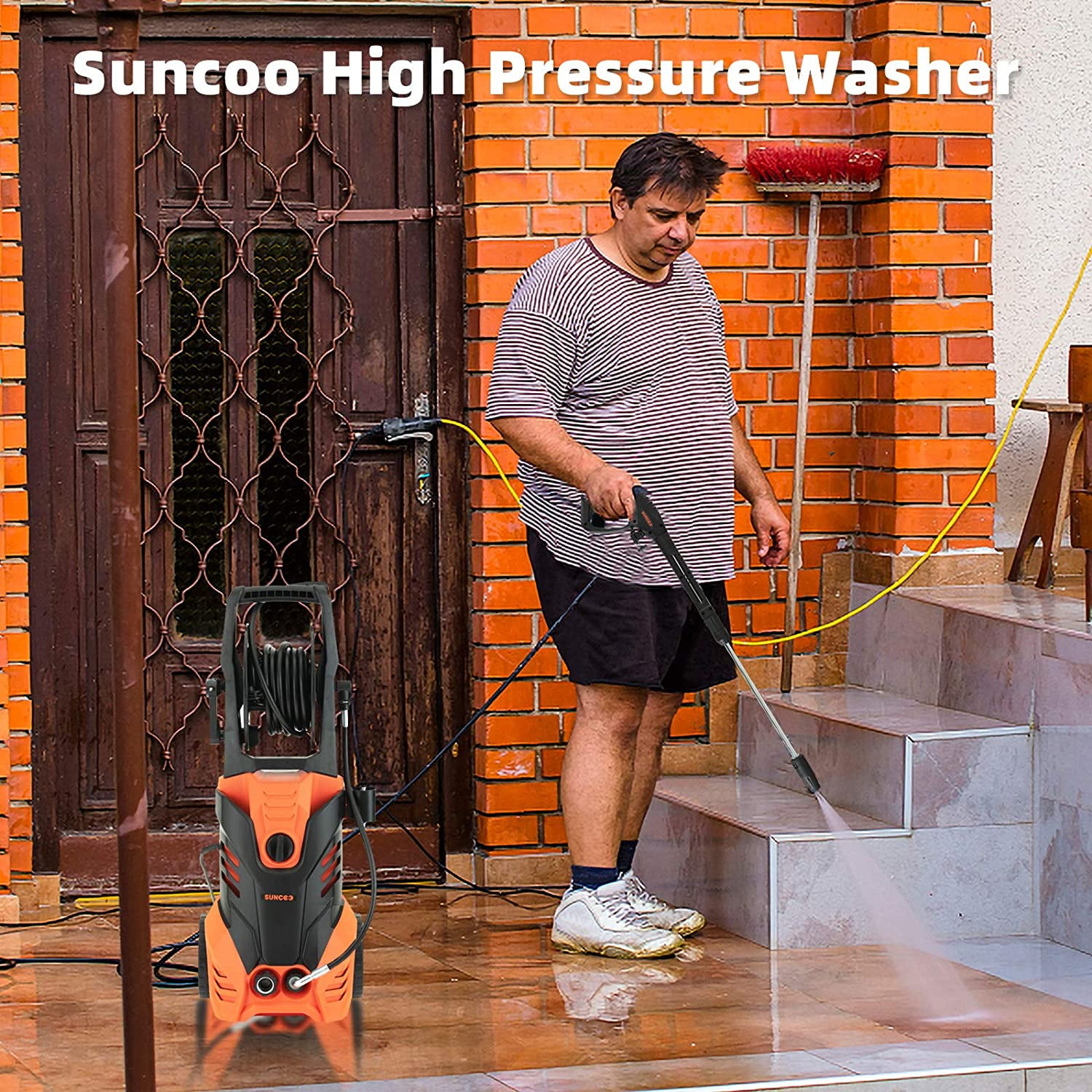 Suncoo pressure washer outlet