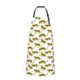 thumbnail image 2 of Naloa Leopard Print Apron Kitchen Aprons with Pockets for Women Men Chef, 2 of 8