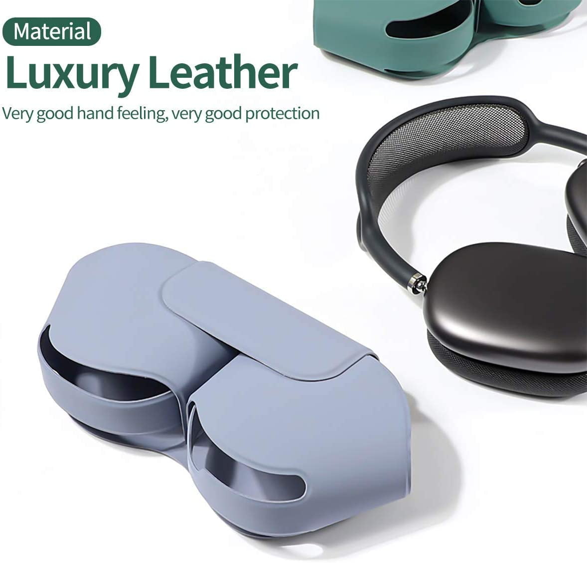 Smart Case for Airpods Max (Light Purple), Auto Sleep