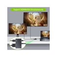 thumbnail image 5 of Active Micro HDMI to HDMI VGA Video Converter Adapter with 3.5mm Audio Jack Micro HDMI Adapter HDMI Splitter 1 HDMI in VGA HDMI 2 Out for Ultrabooks T, 5 of 5