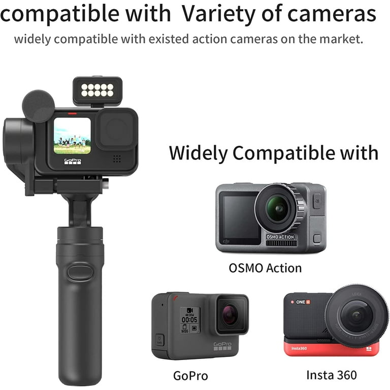 INKEE Falcon Plus Gimbal Stabilizer for GoPro Hero 10/9/8/7