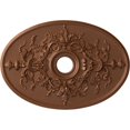thumbnail image 1 of Ekena Millwork CM21X30ALPOS Alexa Médaillon de Plafond, Cuivre Poli, 1 of 4