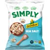 Smartfood Popcorn Simply Sea Salt Flavored Popcorn Snack, 1.625oz Bag Single Pack