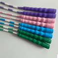 thumbnail image 3 of Xemplaro Beaded Jump Ropes Adjustable Length High Quality PVC & Nylon Anti-Slip Handles,Beaded Jump Ropes for Kids and Adults, with Adjustable Length, Jumping Rope for Workout, 3 of 5