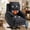 Style B: Gray, variant on Lift Recliner Chair, LEGAHOME Electric Power Lift Recliner for Elderly with Heat Therapy and Massage, Oversized PU Leather Recliner Chair with 23" Wide Seat,Cup Holders, USB Port, Black