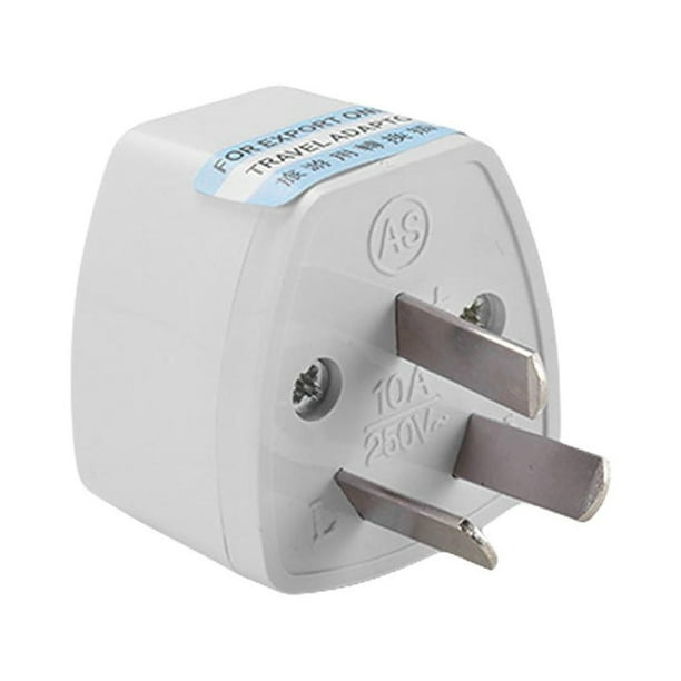5 uds. Enchufe de toma de corriente 10A 250V Enchufe de cargador triangular AU Travel (AU)