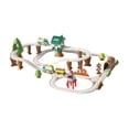 thumbnail image 4 of Juego de vías de tren eléctrico, juguete interactivo de desarrollo, juego de tren, divertido para niñas. Pista forestal XXL, 4 of 9