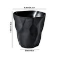 thumbnail image 3 of HongHeng Clearance Under $2.00 Bathroom Trash Can Non- Trash Can Trash Can Large Capacity Living Room Trash Can Round Thickened Trash Can, 3 of 8