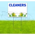 thumbnail image 1 of Cleaners (18" x 24") Yard Sign, Includes Metal Step Stake, 1 of 6