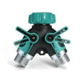 Garden Hose Splitter 2 Way Connector ABS Hose Pipe Tool 2 Way Tap