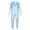 Light Blue, variant on FUZHIQ Christmas Outfit for Family Plaid Long Sleeve Crewneck Xmas Holiday Matching Sets