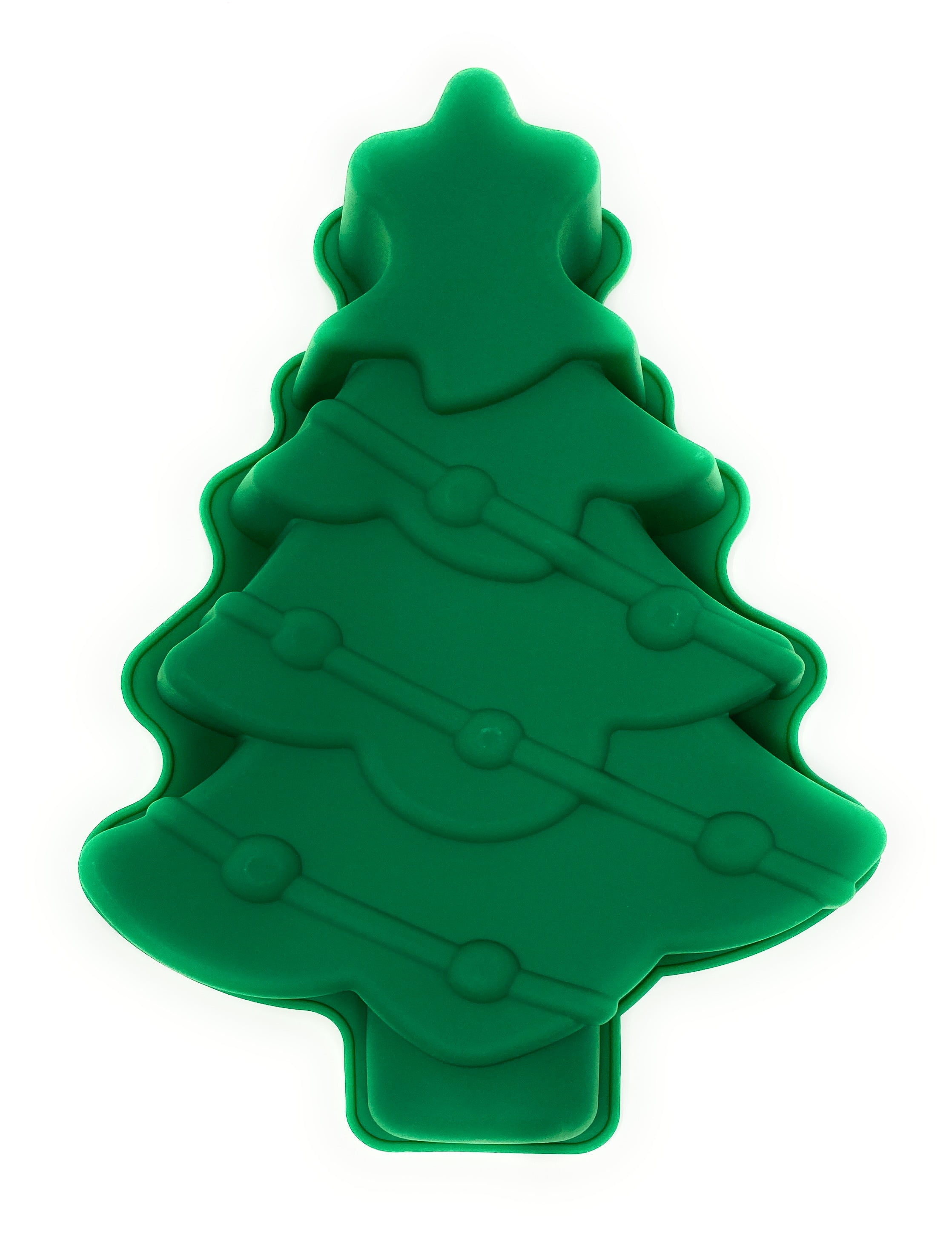 Christmas Tree Cake Pan 3D Silicone Christmas Baking Mold for Holiday